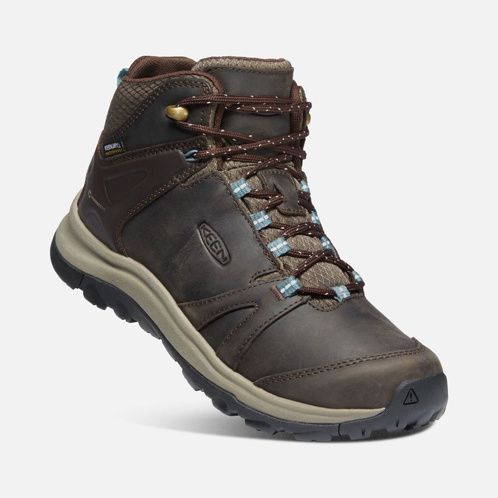 Keen Vandringskängor Dam Bruna - Terradora Ii Läder Waterproof - 078649RBQ